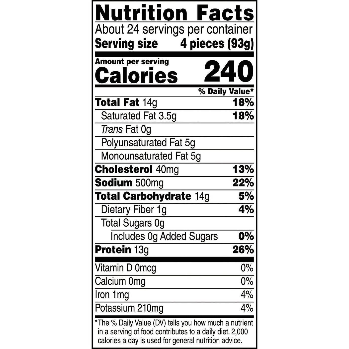 Tyson Breaded Chicken Nuggets, Frozen, 5 lbs.